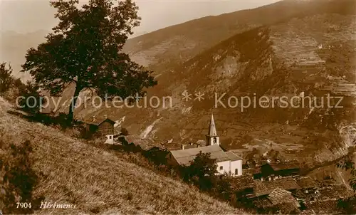 AK / Ansichtskarte Heremence_VS Teilansicht 