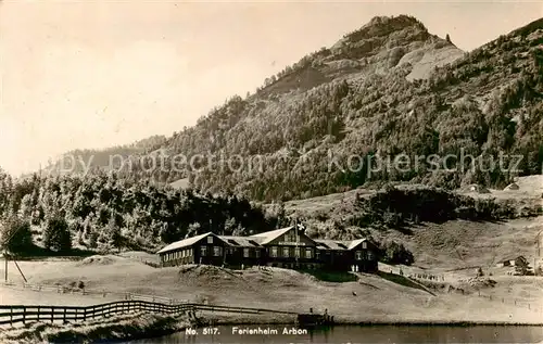 AK / Ansichtskarte Arbon__TG Ferienheim Arbon Aussenansicht 