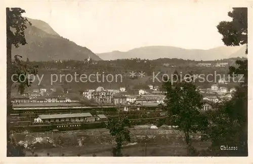 AK / Ansichtskarte Chiasso_TI Bahnhof Ansicht 