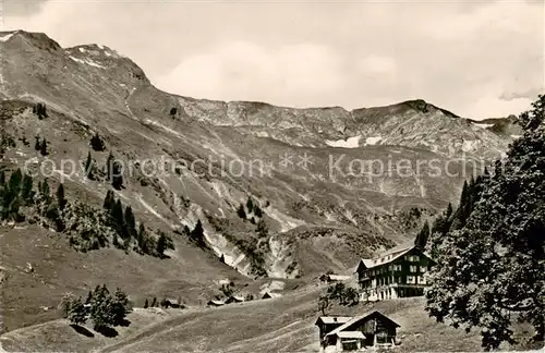 AK / Ansichtskarte Planalp_1350m_Brienz_BE Kurhaus Planalp Aussenansicht am Brienzerrothorn 