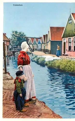 AK / Ansichtskarte  Volendam Gezicht op Volendam Volendam