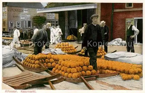 AK / Ansichtskarte  Alkmaar_NL Kaasmarkt 