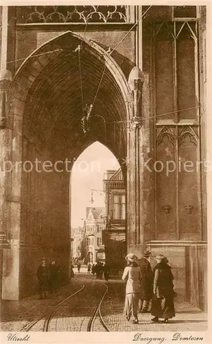 AK / Ansichtskarte  Utrecht_NL Doorgang Domtoren 