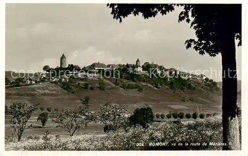 AK / Ansichtskarte Romont__FR vu de la route de Mezieres 