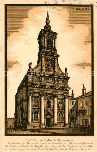 AK / Ansichtskarte Nancy_54 Eglise de Bonsecours 