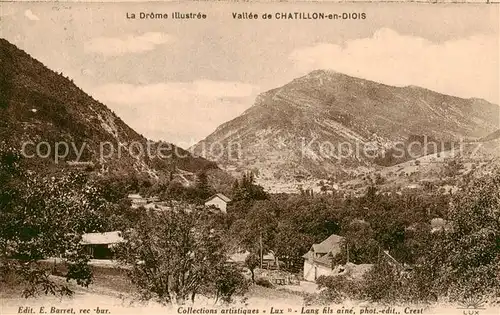 AK / Ansichtskarte Chatillon en Diois_26_Drome Vue panoramique 
