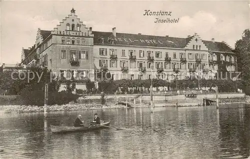 AK / Ansichtskarte  Konstanz_Bodensee Inselhotel Konstanz_Bodensee