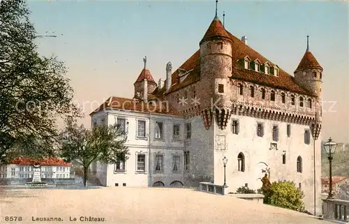 AK / Ansichtskarte Lausanne_VD Le Chateau Lausanne VD