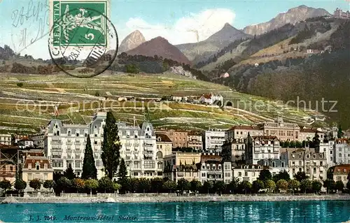 AK / Ansichtskarte Montreux__VD Hotel Suisse 
