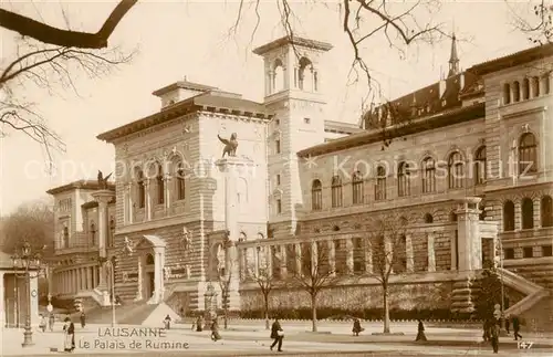 AK / Ansichtskarte Lausanne_VD Le Palais de Rumine Lausanne VD