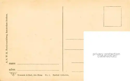 AK / Ansichtskarte  Nederhorst_den_Berg Kasteel Nederhorst den Berg Nederhorst_den_Berg