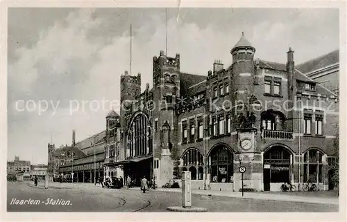 AK / Ansichtskarte 73794812 Haarlem_NL Station 