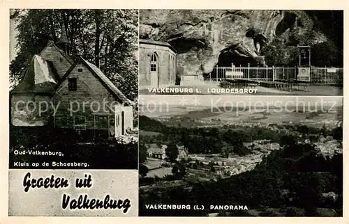 AK / Ansichtskarte  Valkenburg_Zeeland_NL Panorama Kluis op de Schaesberg Lourdesgrot 