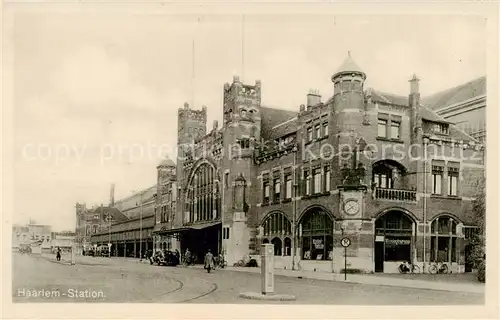 AK / Ansichtskarte 73794834 Haarlem_NL Station Bahnhof 