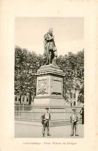 AK / Ansichtskarte  S-Gravenhage_Den_Haag_NL Prins Willem de Zwijger Denkmal 