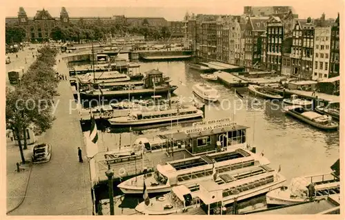 AK / Ansichtskarte  Amsterdam__NL Reederij Plas Rondvaartboot 