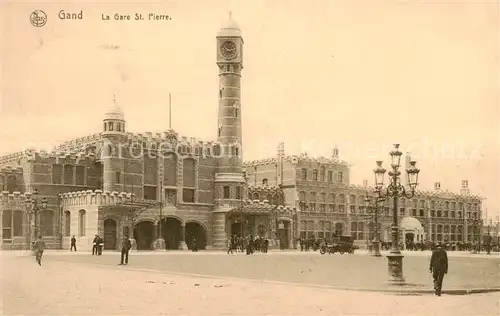 AK / Ansichtskarte 73794864 Gand_Belgien Gare Saint Pierre Bahnhof Gand Belgien