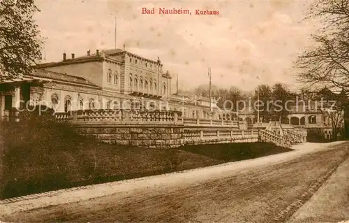 AK / Ansichtskarte  Bad_Nauheim Kurhaus Feldpost Stempel Reserve-Lazarett Bad_Nauheim