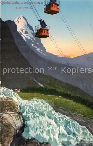 AK / Ansichtskarte Grindelwald Wetterhornaufzug Berner Alpen Grindelwald
