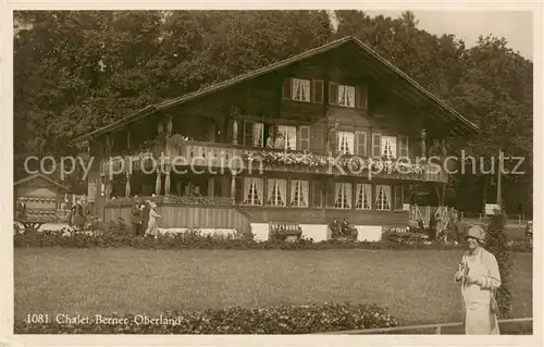 AK / Ansichtskarte Bern_BE Chalet Berner Oberland Schweizerische Ausstellung fuer Frauenarbeit Bern_BE