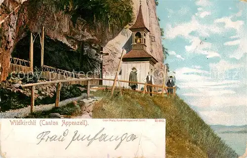 AK / Ansichtskarte Appenzell_IR Wildkirchli Appenzell IR