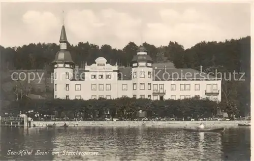 AK / Ansichtskarte  Starnberg_Starnbergersee See-Hotel Leoni am See 