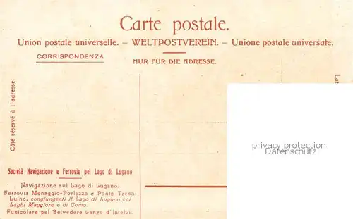 AK / Ansichtskarte Oria__Lago_di_Lugano_TI Valsolda 