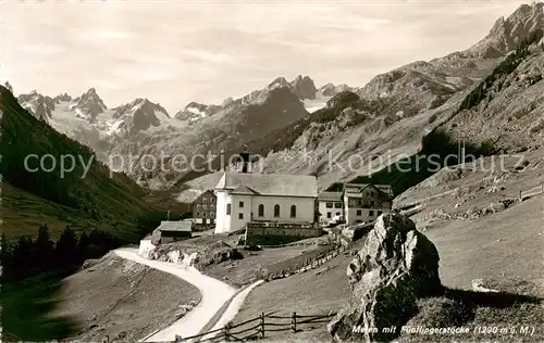 AK / Ansichtskarte Meien_UR Meien m. Fuenffingerstoecke 