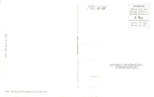 AK / Ansichtskarte Meien_UR Meien m. Fuenffingerstoecke 