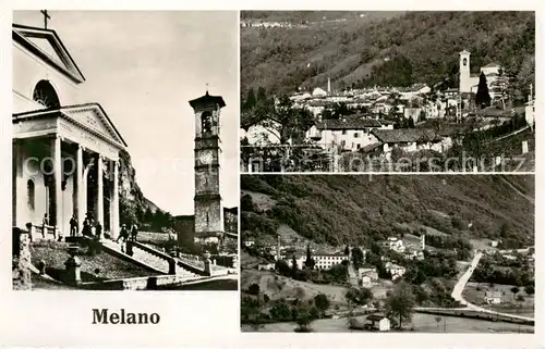AK / Ansichtskarte Melano_TI Teilansichten 
