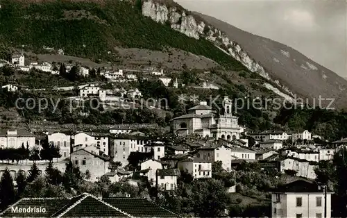 AK / Ansichtskarte Mendrisio_TI Teilansicht 