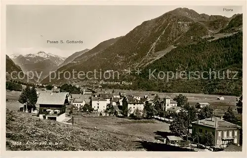 AK / Ansichtskarte Ambri_TI Passo S. Gottardo u. Piora 