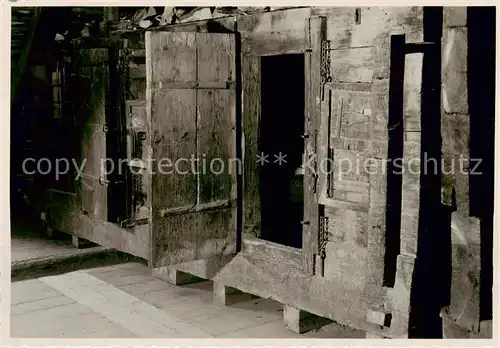 AK / Ansichtskarte Appenzell_IR Alte Arrestzellen a. d. Rathaus Appenzell Appenzell IR