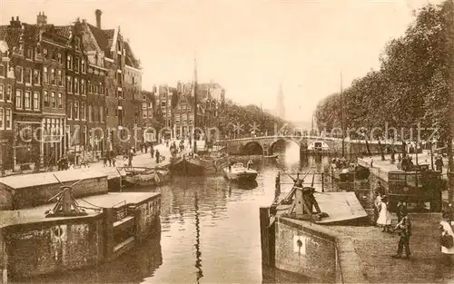 AK / Ansichtskarte  Amsterdam__NL Korte Prinsengracht 