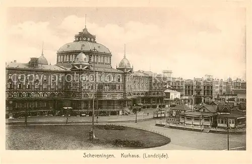 AK / Ansichtskarte  Scheveningen_NL Kurhaus Landzijde 