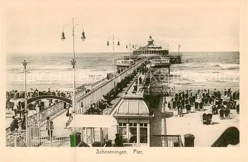 AK / Ansichtskarte 73795181 Scheveningen_NL Pier 