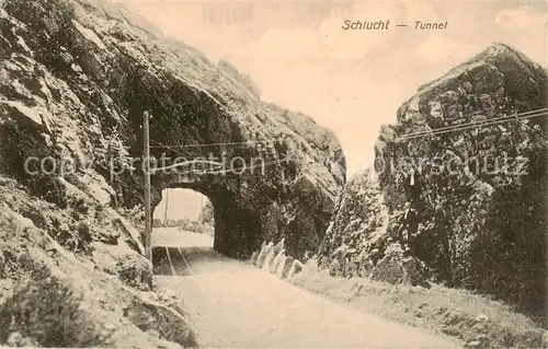 AK / Ansichtskarte La_Schlucht_88_Gerardmer_Vosges Tunnel 
