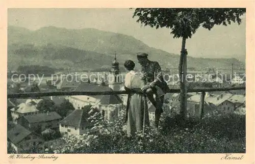 AK / Ansichtskarte  Starnberg_Starnbergersee Stadtblick 