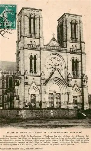 AK / Ansichtskarte Neuvizy_08_Ardennes Eglise Canton de Novion Porcien 