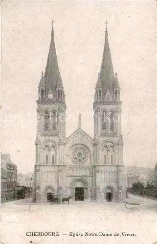 AK / Ansichtskarte Cherbourg_50 Eglise Notre Dame de Voeux 