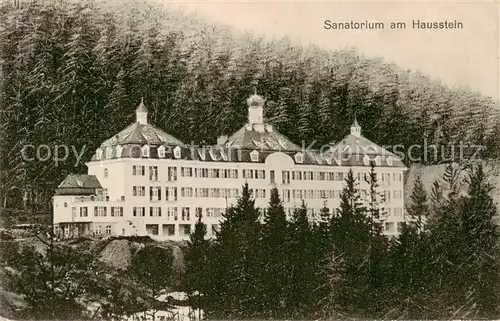 AK / Ansichtskarte 73795210 Hengersberg Sanatorium am Hausstein Hengersberg