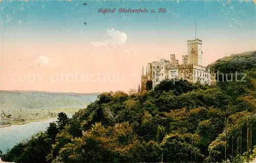 AK / Ansichtskarte  Coblenz_Koblenz Schloss Stolzenfels Coblenz_Koblenz