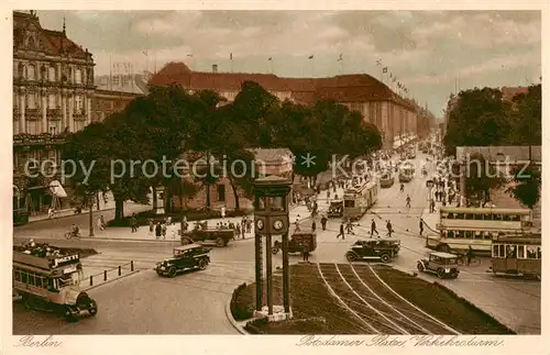 AK / Ansichtskarte  Berlin Potsdamer Platz Verkehrsturm Berlin