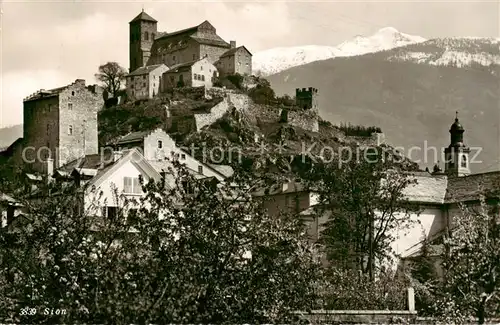 AK / Ansichtskarte Sion__Sitten_Seduno_VS Schloss 