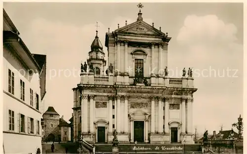 AK / Ansichtskarte Solothurn St Ursuskirche Solothurn