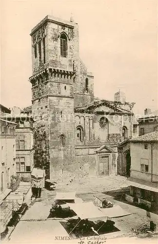 AK / Ansichtskarte Nimes_30 La Cathedrale 