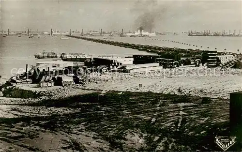 AK / Ansichtskarte Arromanches les Bains_14_Calvados Le Port de la Liberation 1944 