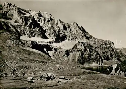 AK / Ansichtskarte Bannalp_1712m_Oberrickenbach_NW Pension Urnerstaffel 