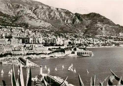 AK / Ansichtskarte 73795333 Monte-Carlo_Monaco Vue generale et les Regates 