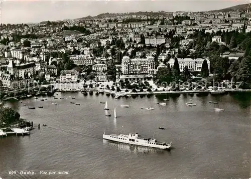 AK / Ansichtskarte Ouchy_Lausanne_VD Vue aerienne 